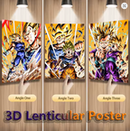 Póster Lenticular 3D Dragon Ball Z – Edición Limitada