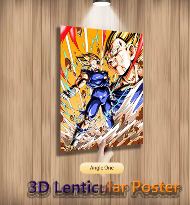 Póster Lenticular 3D Dragon Ball Z – Edición Limitada