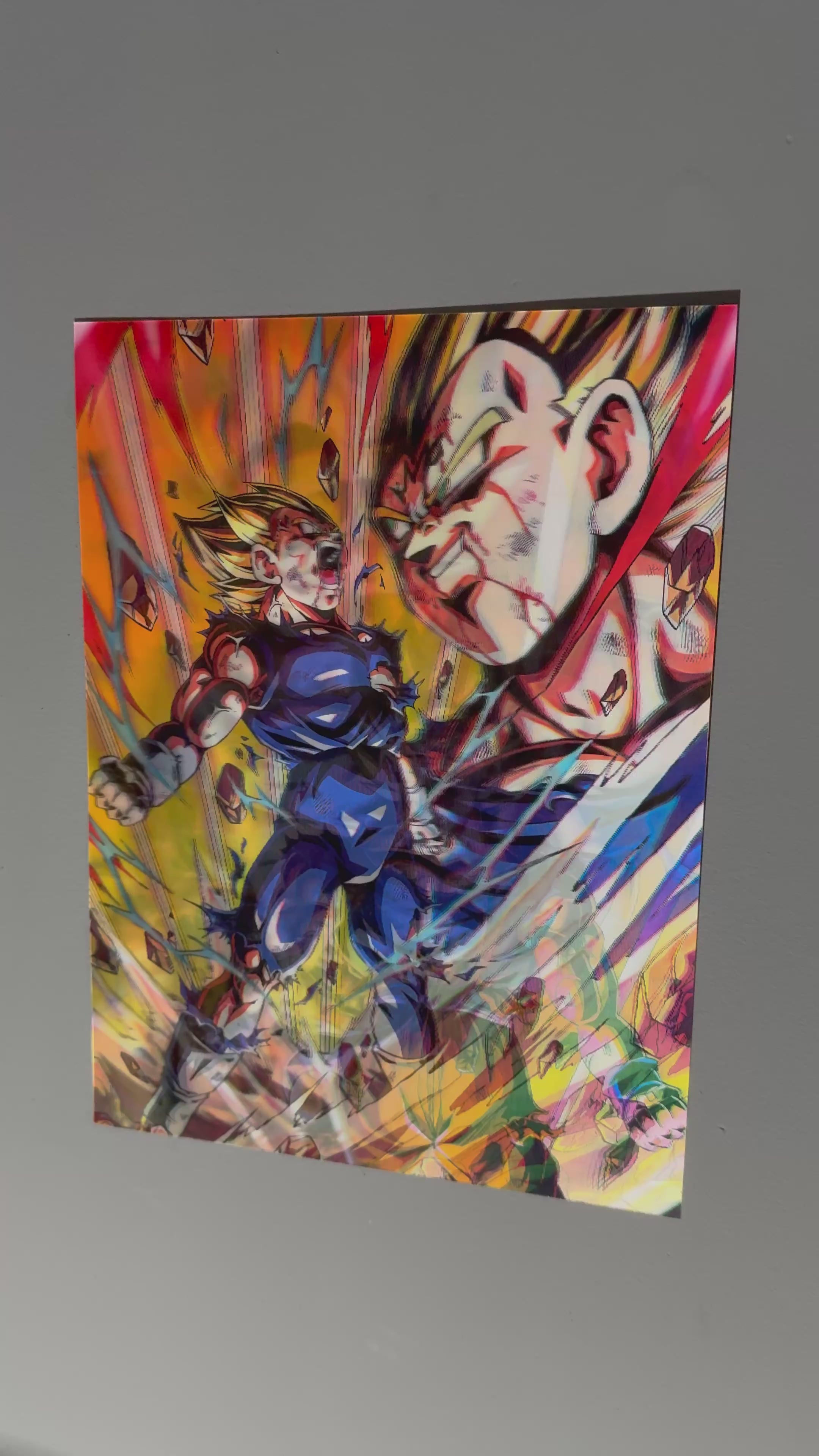 Póster Lenticular 3D Dragon Ball Z – Edición Limitada
